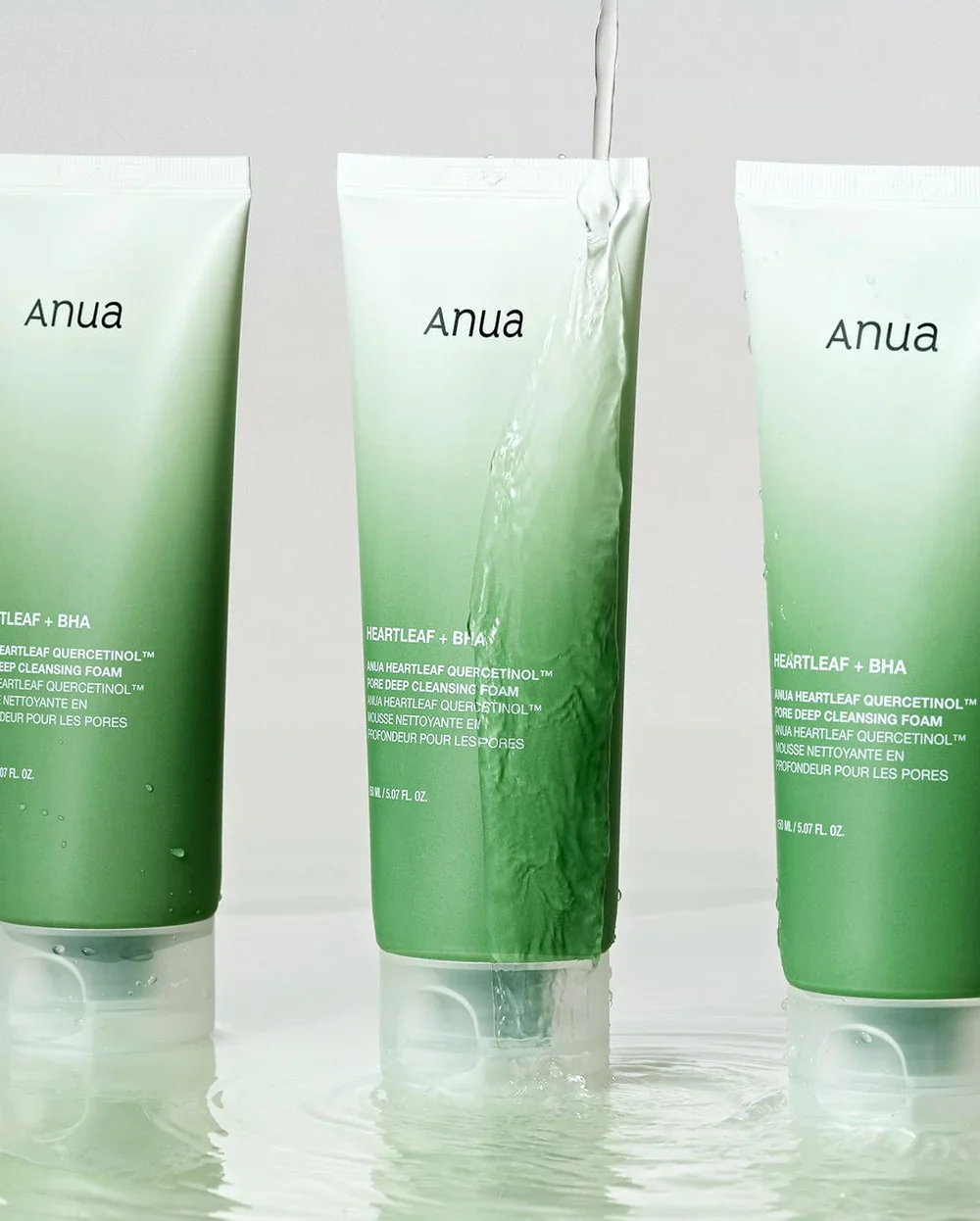 Anua Heartleaf Quercetinol Pore Deep Cleansing Foam- Limpiador facial 150ml - Image 7