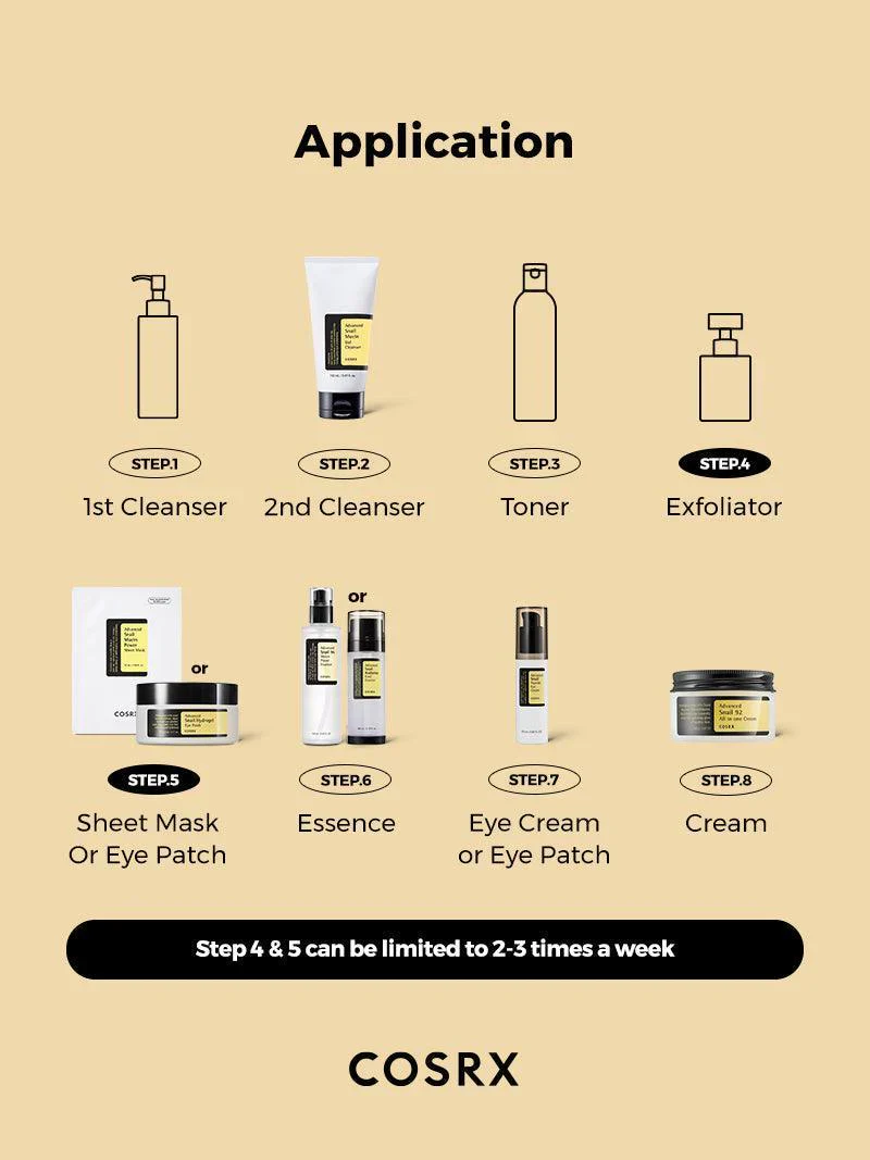COSRX Advanced Snail Radiance Dual Essence 80ml - Image 3