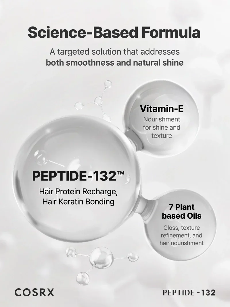 Cosrx PEPTIDE-132 Ultra Perfect Hair Bonding Oil Serum 28ml Aceite capilar fortalecedor - Image 6