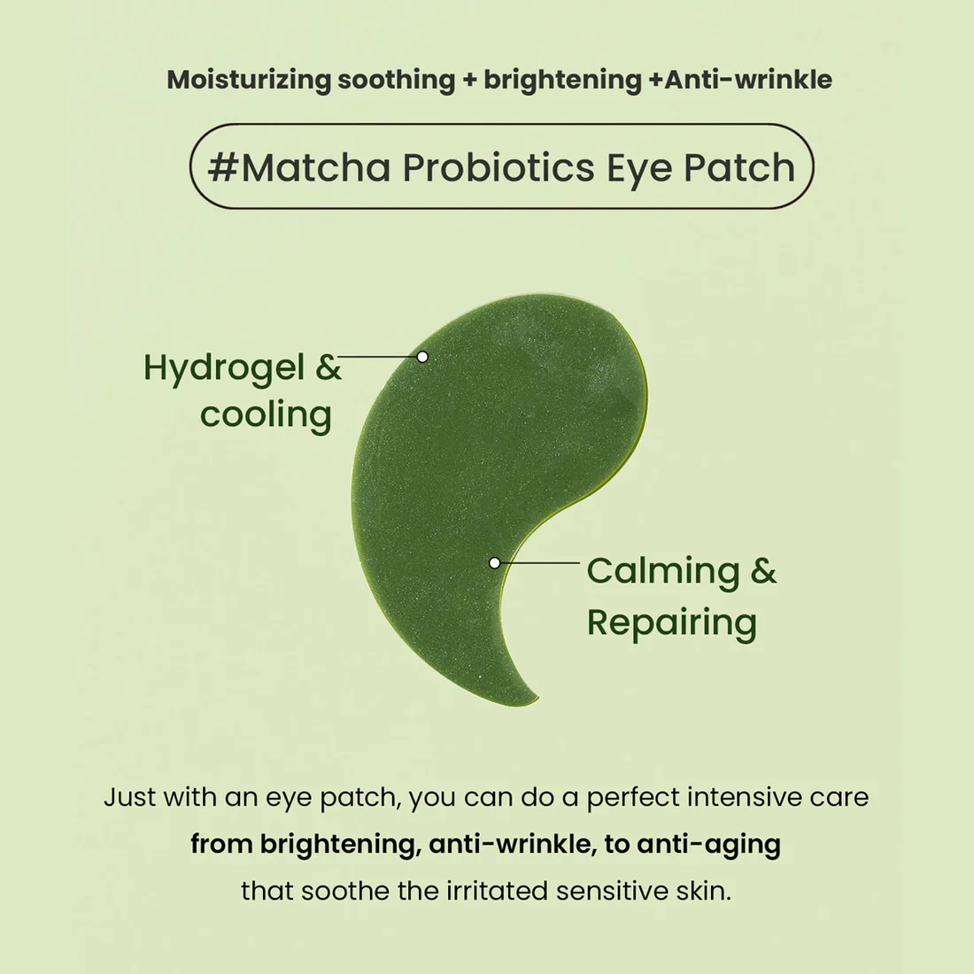 heimish Matcha Biome Hydrogel Eye Patch 60pcs - Image 6