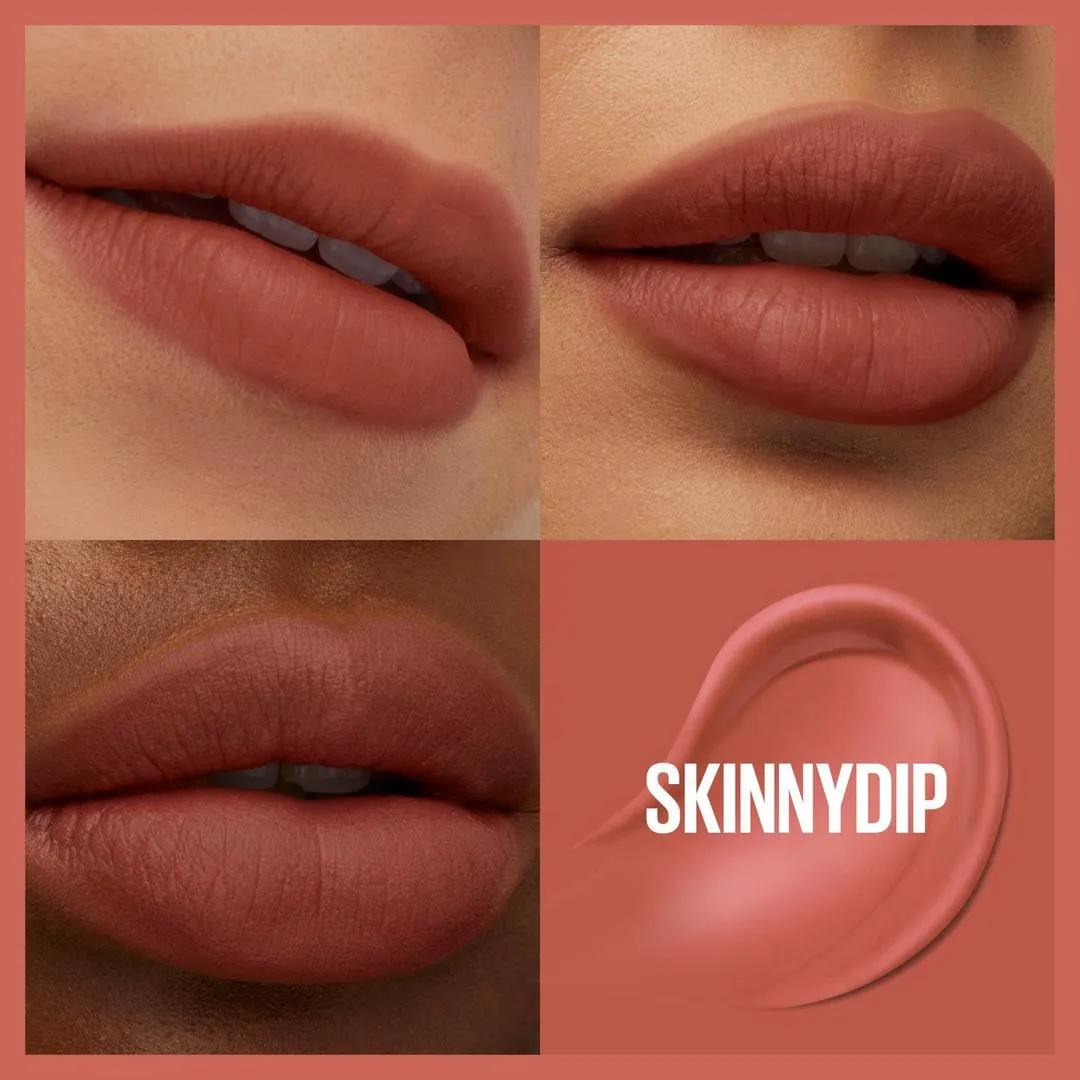 Maybelline Tinte labial mate de larga duración Super Stay Teddy Tint - Image 27
