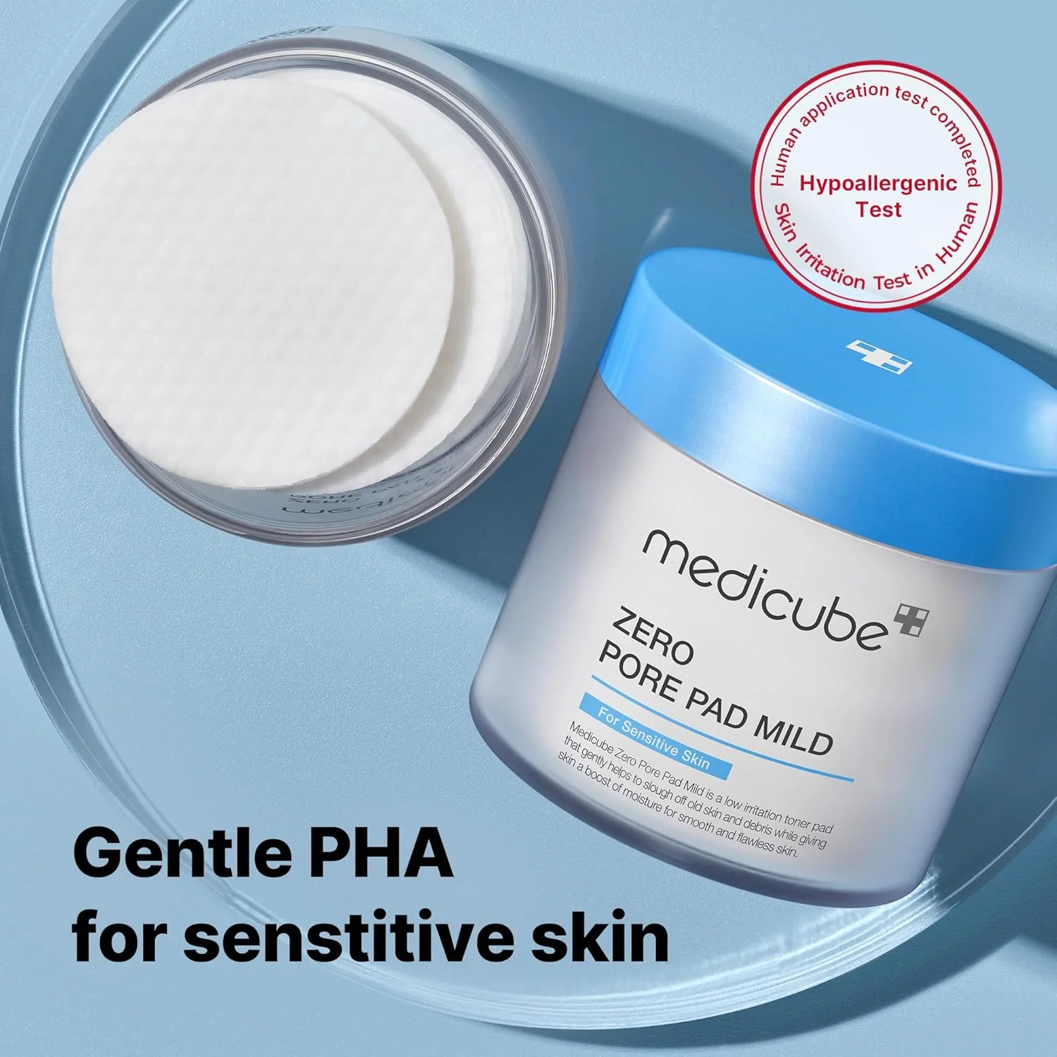 Medicube Zero Pore Pads Mild 2.0 (70 Pads) - Gentle Calming Toner Pads for Exfoliation, Minimizing Pores - Image 5