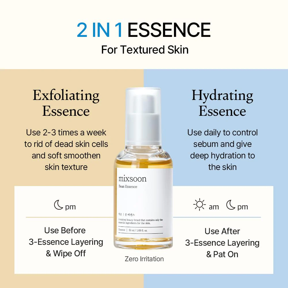 Mixsoon Bean Essence Esencia Exfoliante e Hidratante 50ml - Image 9
