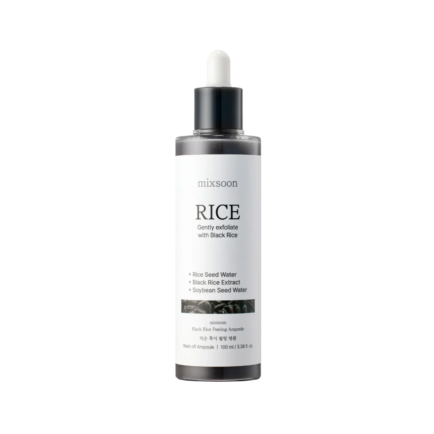 Mixsoon Black Rice Peeling Ampoule 100ml - Image 3