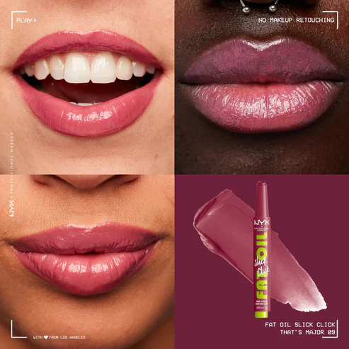 NYX Bálsamo labial Fat Oil Slick Click - Image 3