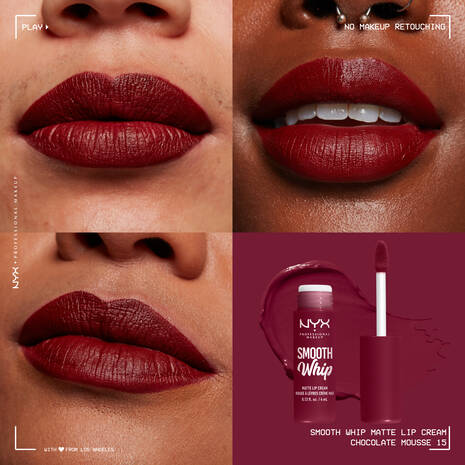 NYX Smooth Whip - Crema de labios mate, larga duración, hidratante, lápiz labial líquido - Image 8