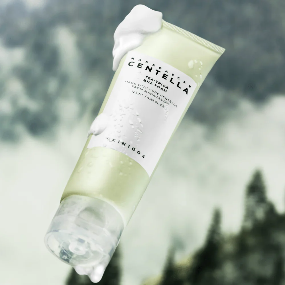 SKIN 1004 - Limpiador Madagascar Centella Tea Trica BHA Foam - Image 3