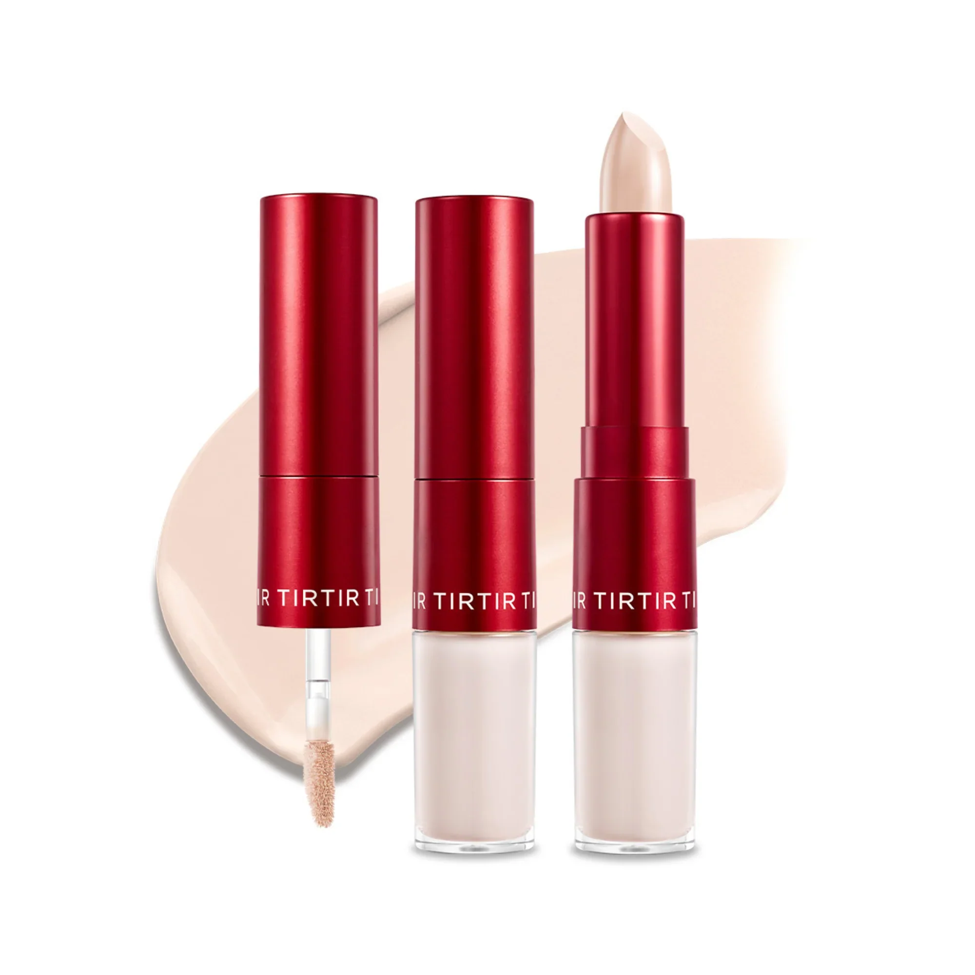 TIRTIR Glide&Hide - Corrector Textura cremosa, oculta ojeras y arrugas, fórmula dual - Image 14
